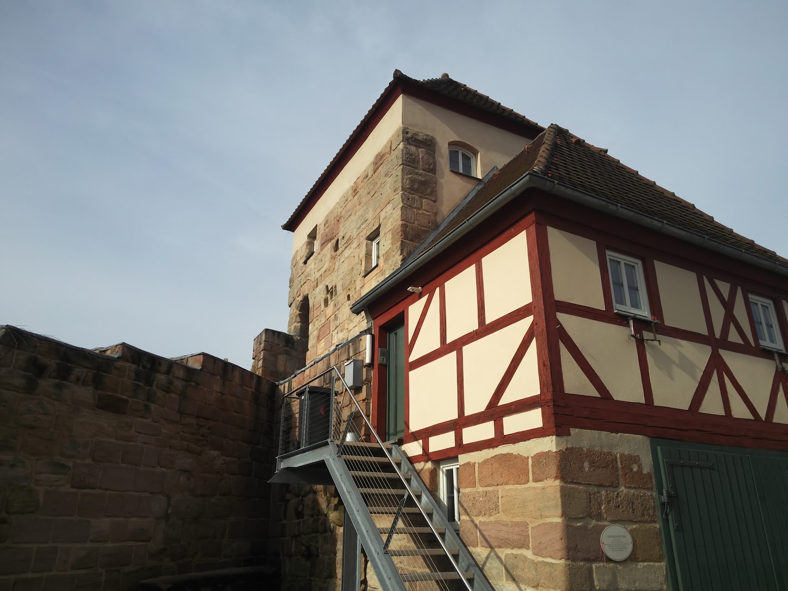 Teil der Stadtmauer von Hilpoltstein