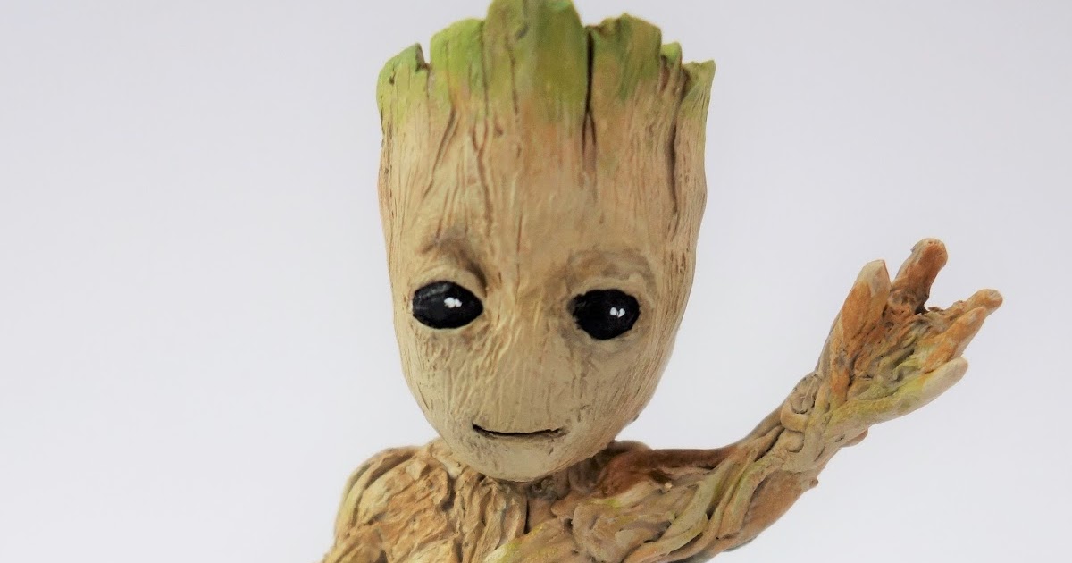 Always Arty Baby Groot Figurine
