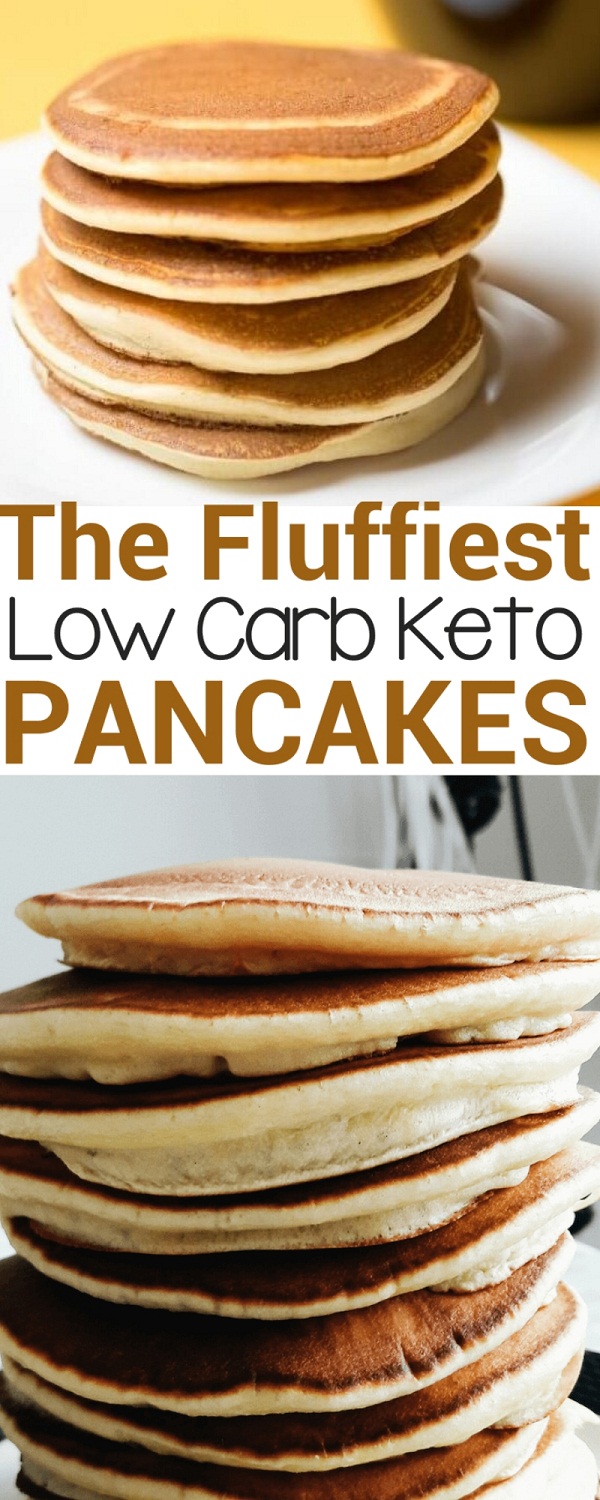 Easy Fluffy Low Carb Keto Pancakes Easy Fluffy Low Carb Keto Pancakes