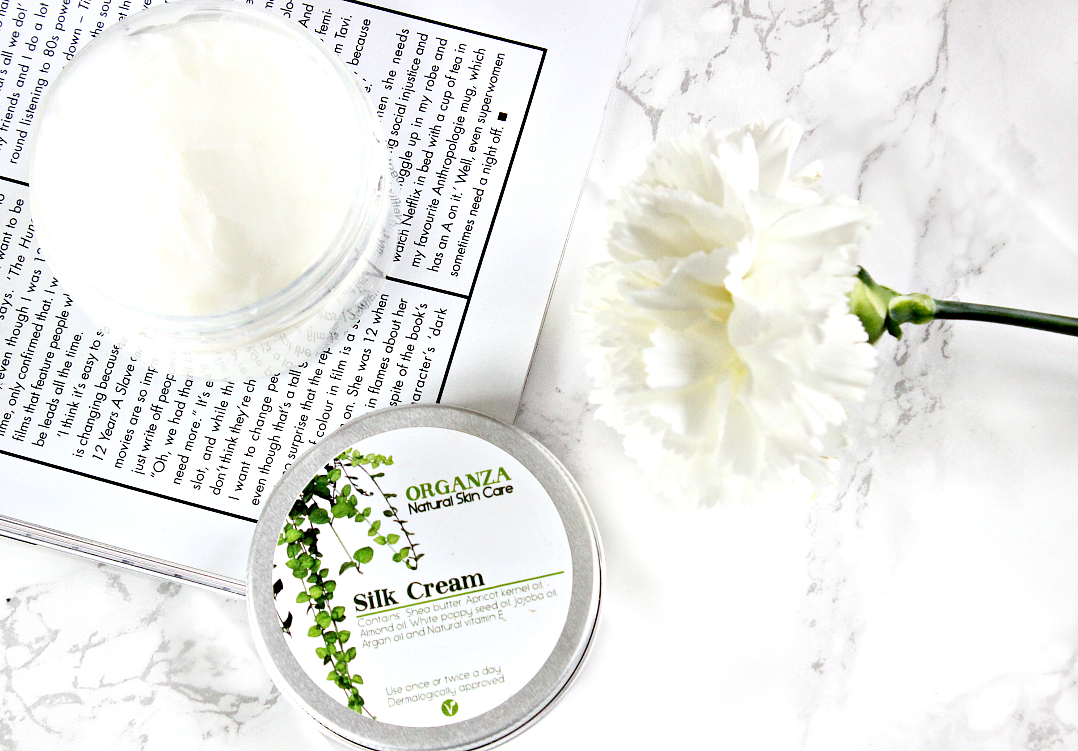 Organza Natural Skin Care Silk Cream & Lemon and Blackseed Scrub review