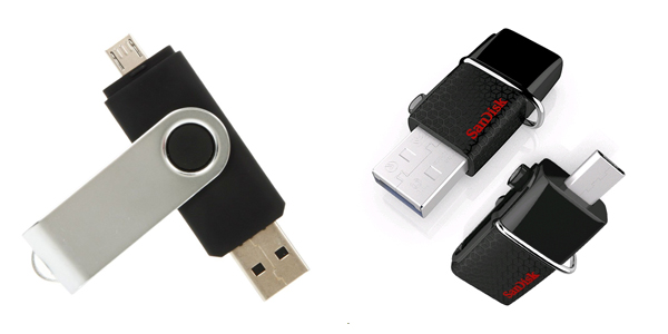 cara buka data flashdisk di android