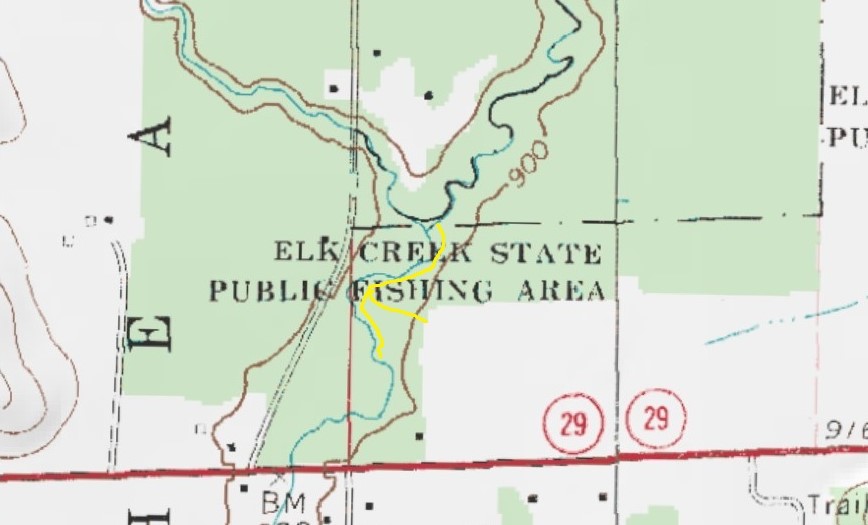 Day Hiking Trails Hiking route follows Class I trout stream