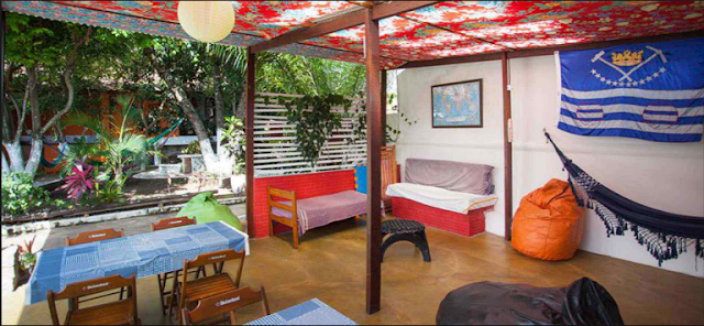 Área externa do Hostel chapada Área externa do Hostel chapada