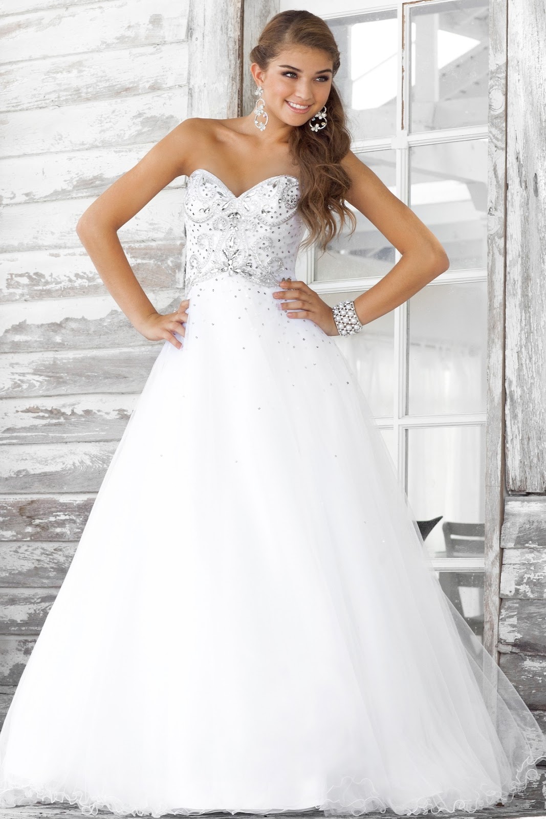 short prom dresses Beautiful Blush Ball Gowns