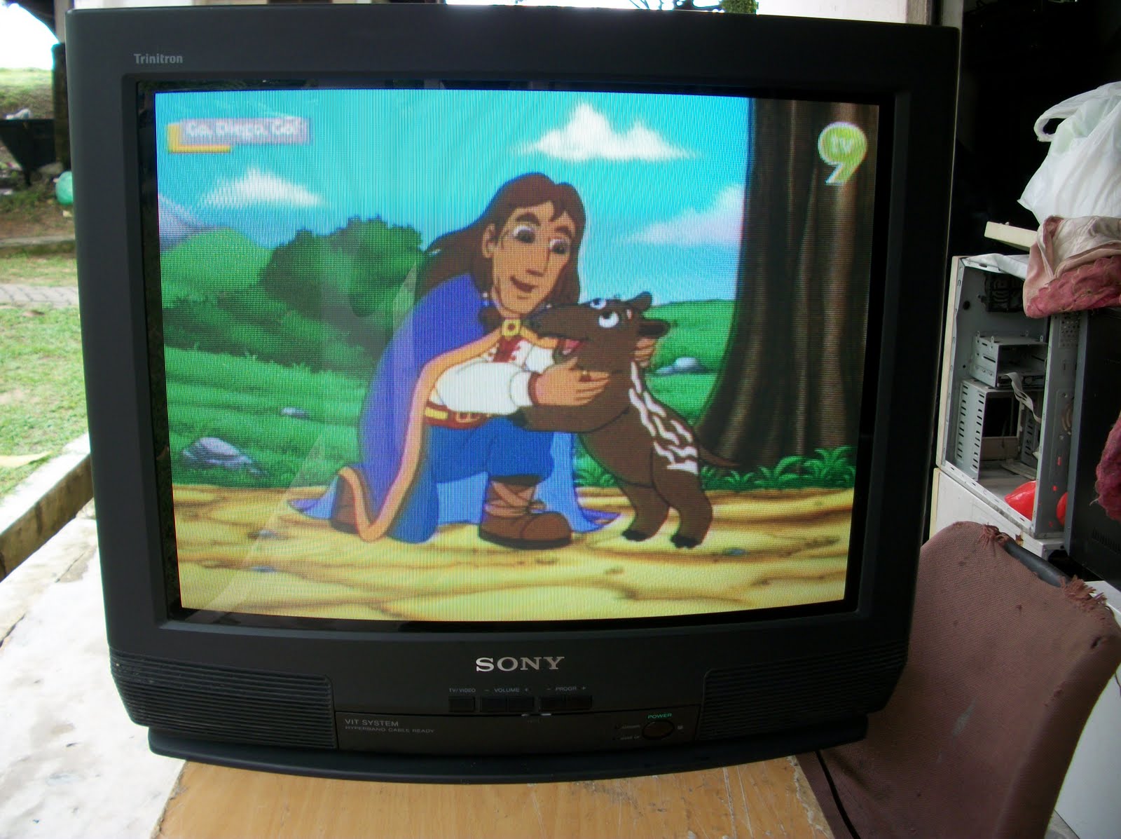 AJI SHAH TV Secondhand TV21 inci SONY Trinitron KVG21P1