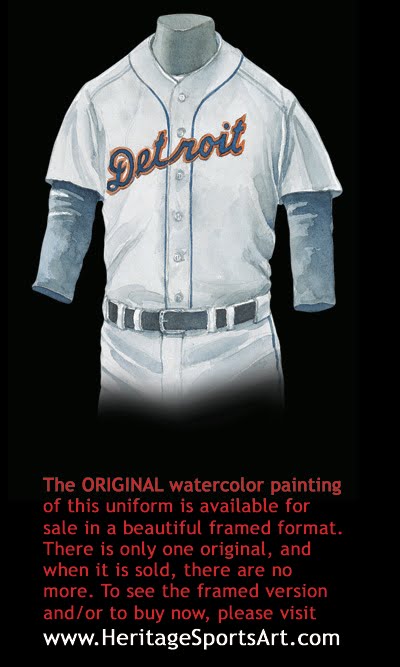 Heritage Uniforms and Jerseys and Stadiums - NFL, MLB, NHL, NBA, NCAA, US  Colleges: Detroit Tigers Uniform and Team History