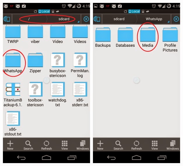 Cara Sembunyikan Gambar Whatsapp DiGaleri