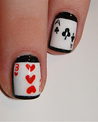 cards nail hand these dominant left