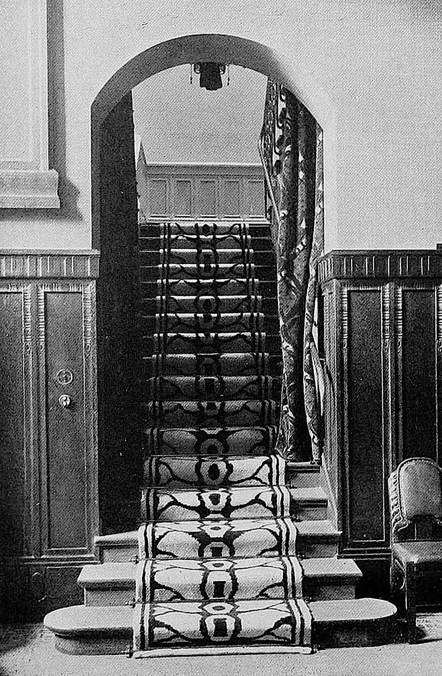Hermann Billing 1907 Hermann Billing stairs, a 1907 photograph