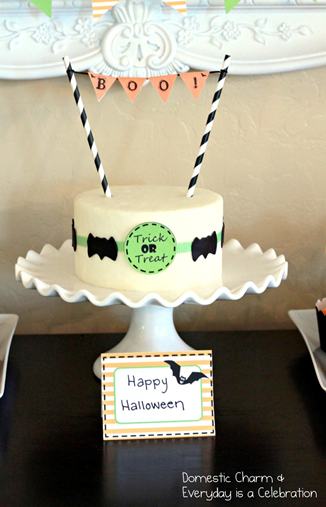 Kara s Party Ideas Orange   Green Halloween Party  - 75