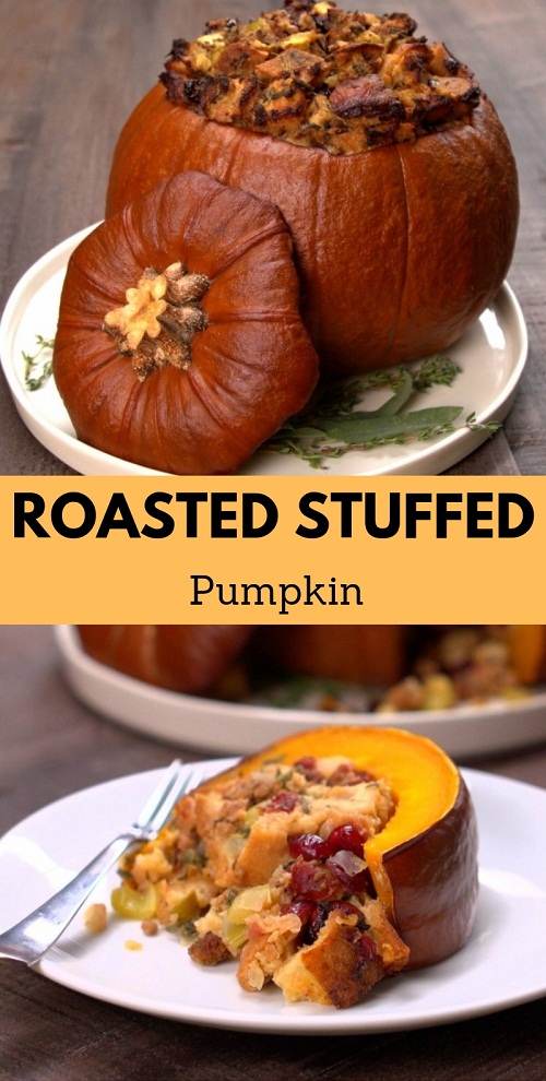Roasted Stuffed Pumpkin Roasted Stuffed Pumpkin
