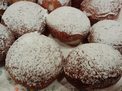 Berlinas Rellenas de Crema