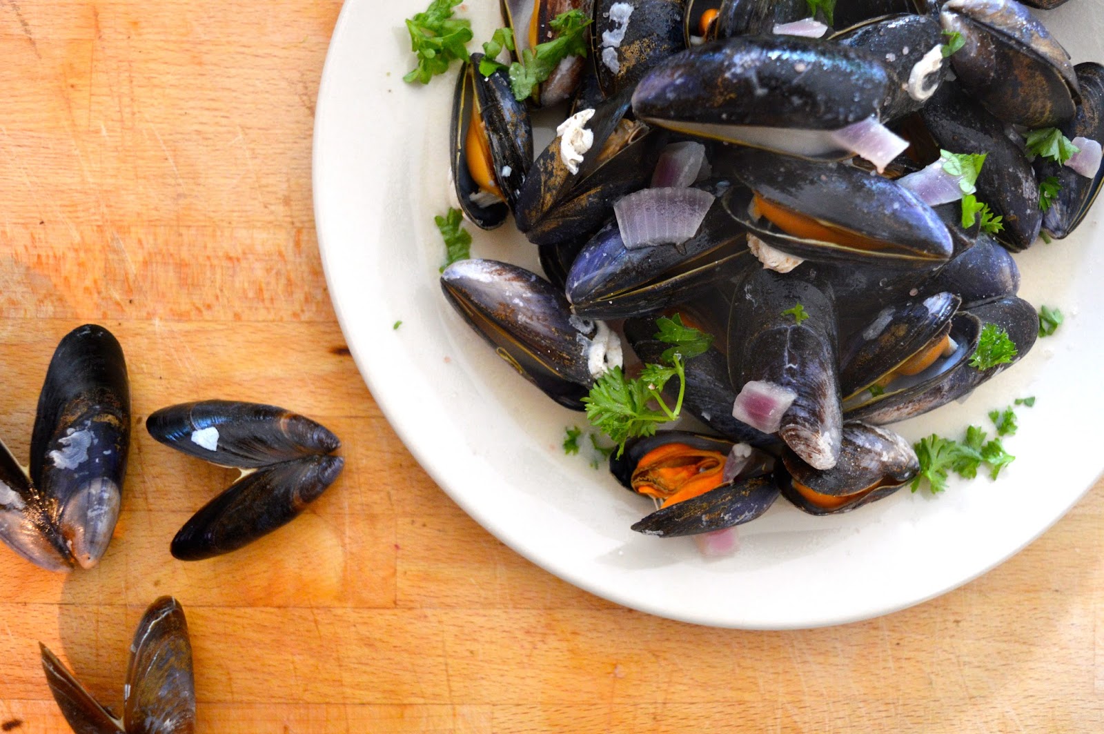 In The Kitchen Mussels in Cider Cream Sauce Dalry Rose Blog