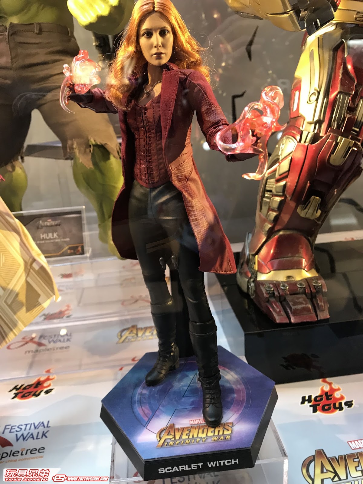 hot toys infinity war scarlet witch
