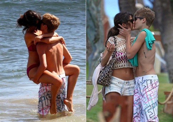 pictures of justin bieber and selena gomez in hawaii 2011. Justin Bieber amp; Selena Gomez