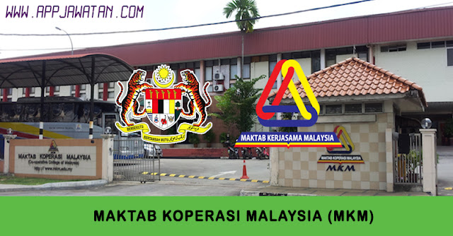 Jawatan Kosong di Maktab Koperasi Malaysia (MKM).