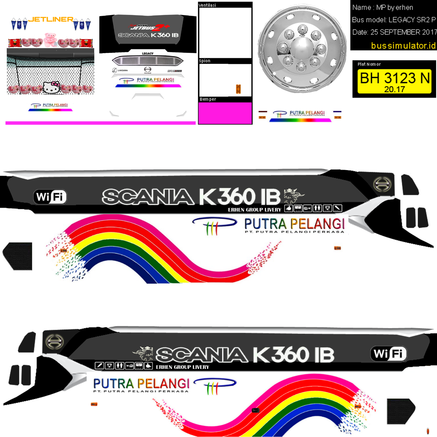Livery BUSSID Paling HD