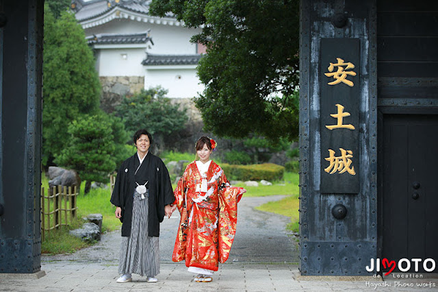 伊勢安土桃山文化村でロケーション撮影