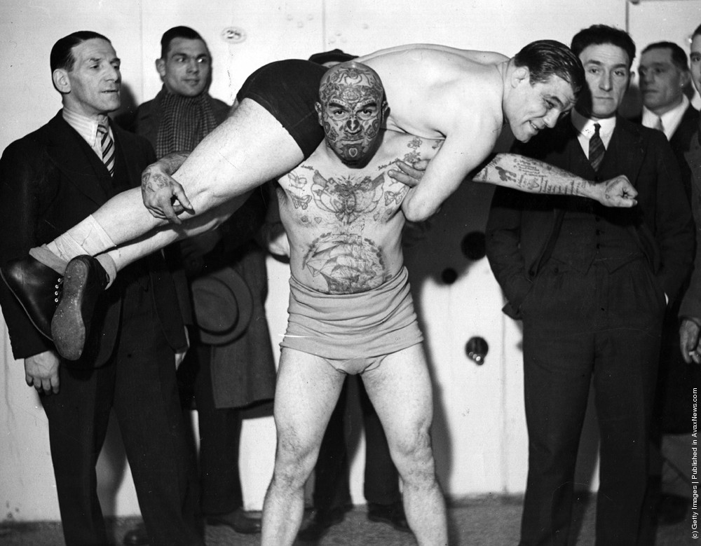 18 Vintage Portraits of Wrestlers From the Early 20 Century Vintage