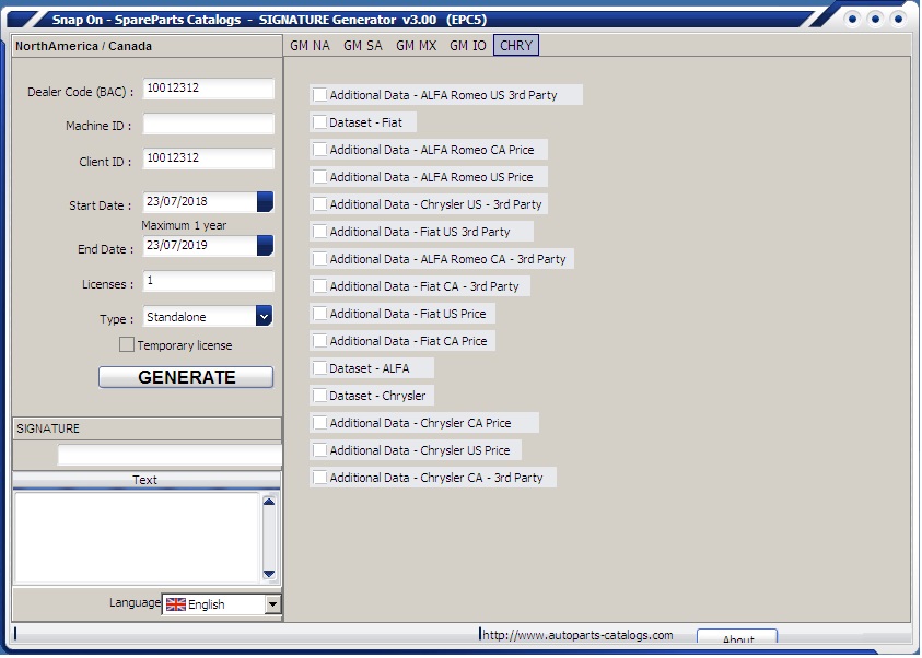 Chrysler pais 4 keygen torrent