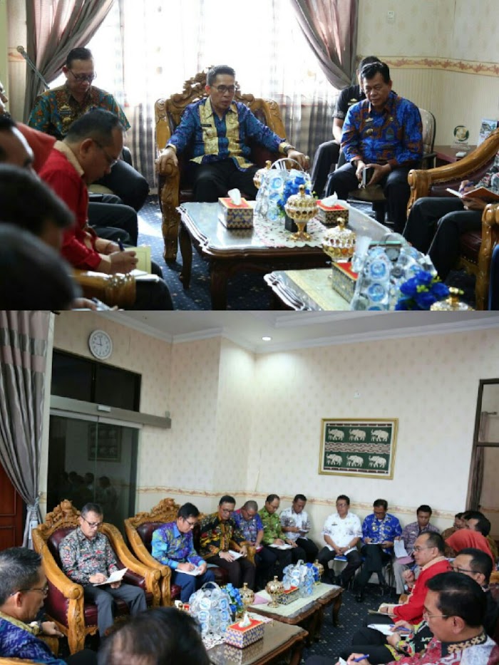 Plt Bupati Lamtim Mengadakan Rapat Khusus Untuk Penanganan Pasca Banjir