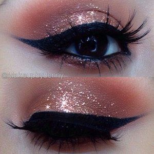 Shimmering makeup outlet