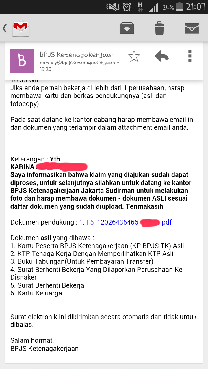 Formulir Bpjs Ketenagakerjaan Pdf