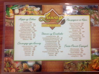 Luwag Native Seafood Grill, Gaisano Mactan Island Mall 2, Filipino Restaurant in Cebu, Romel Pia