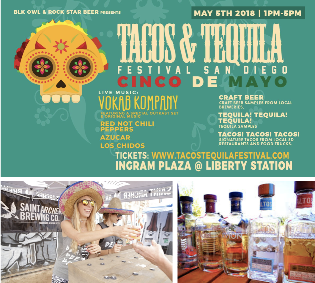 SanDiegoVille Celebrate Cinco De Mayo At The San Diego Tacos & Tequila