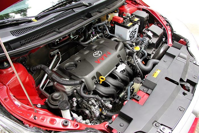 Động cơ Toyota Yaris công nghệ VVT-i tiết kiệm nhiên liệu