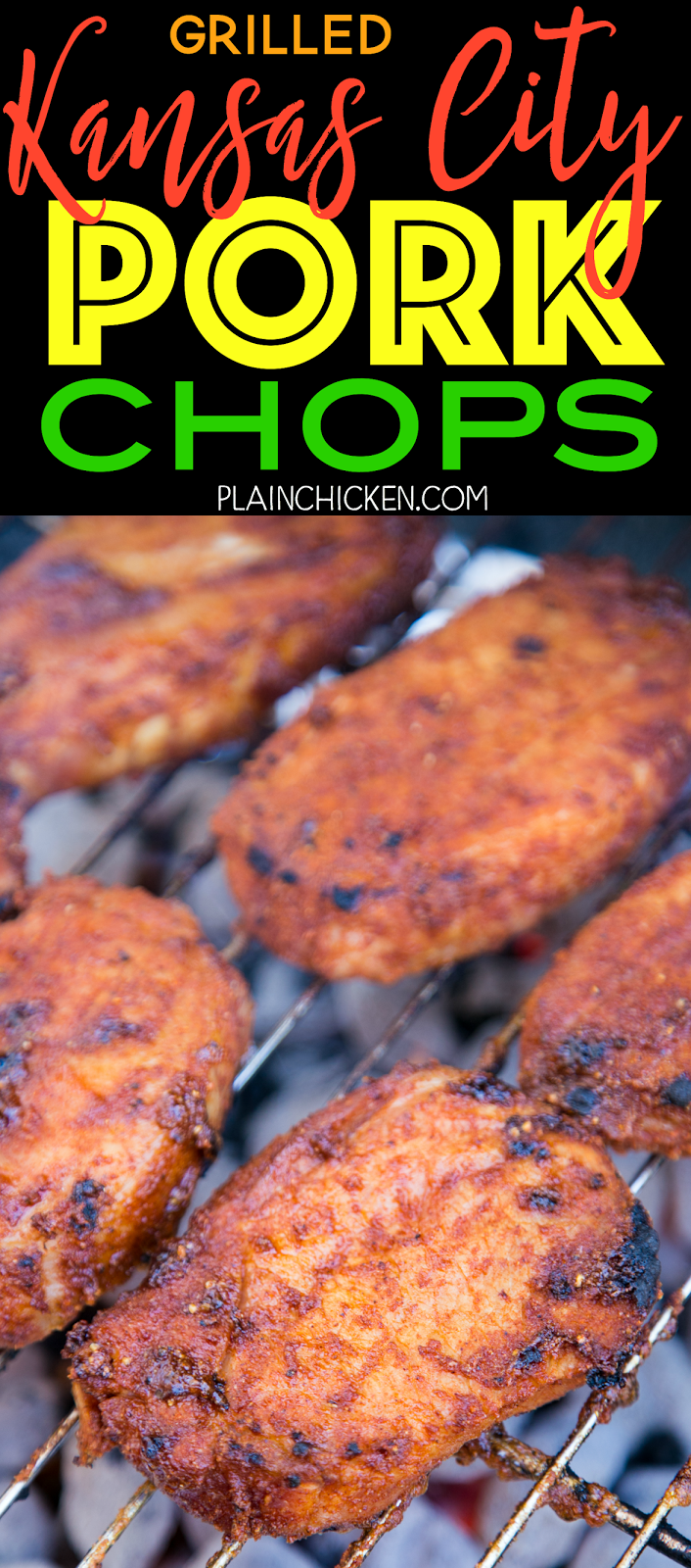 Grilled Kansas City Pork Chops Plain Chicken®