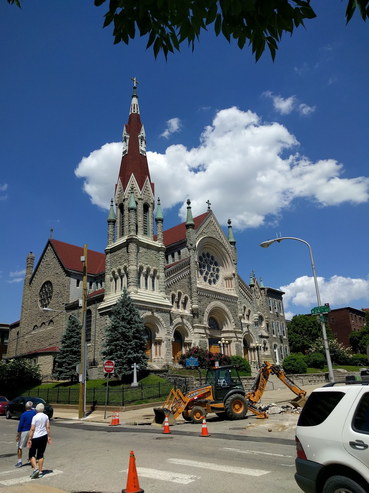 Church and States 5 Pennsylvania Churches seen from the street (and