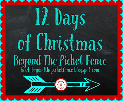 christmas ideas, DIY, 12 days of Christmas, http://bec4-beyondthepicketfence.blogspot.com/2015/11/12-days-of-christmas-day-6-warm-cozy.html