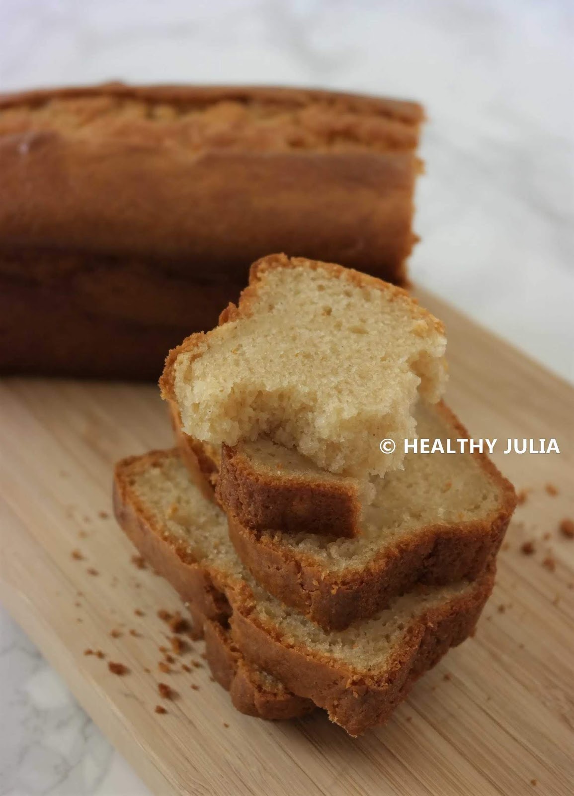 Cake Au Yaourt A La Vanille Vegan Healthy Julia