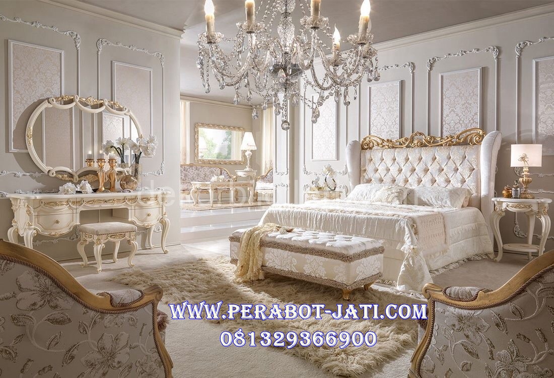 Desain Furniture Kamar Tidur Romantis Dari Mebel Ukir Jepara