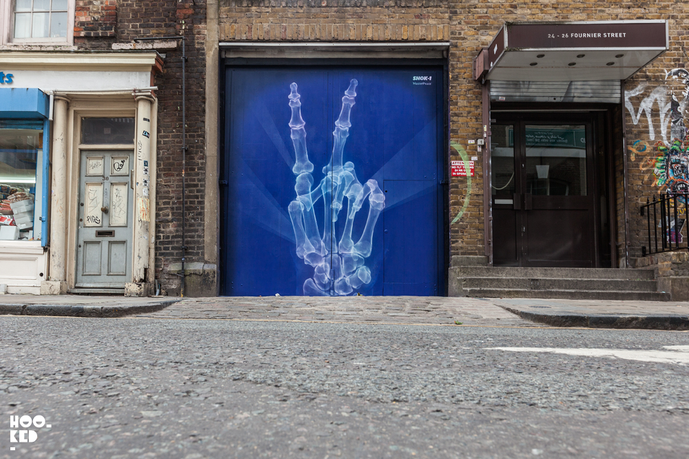 London Street Art 'MasterPeace' by Shok-1 on Fournier Street, London