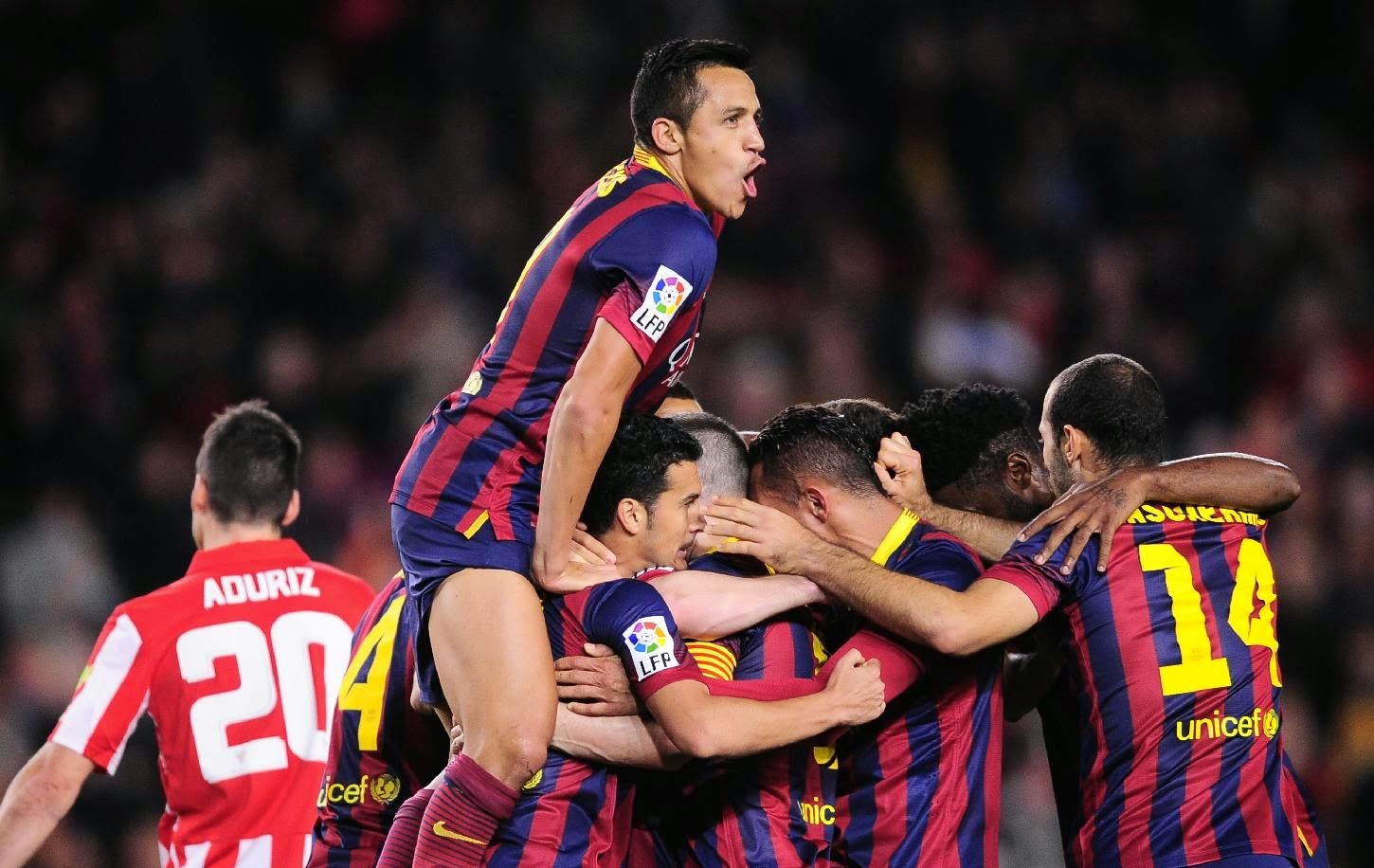 FC Barcelona Match Highlights - FC Barcelona - 2, Athletic Bilbao - 1