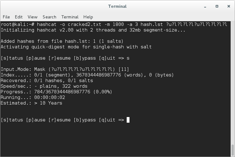 The Professional Hacker Digest Password Cracking Hashcat