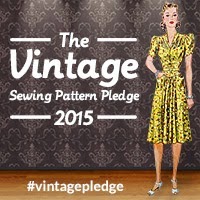 Vintage Pattern Pledge 2015