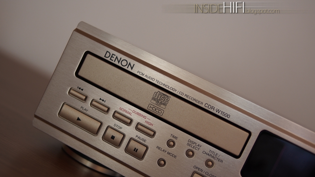 Inside HiFi Denon CDRW1500