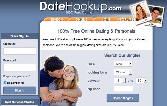 date screen dating site