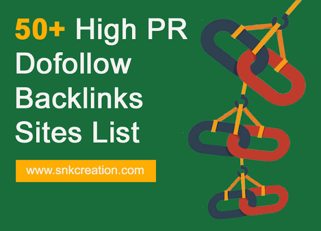 High PR Dofollow Backlinks Sites