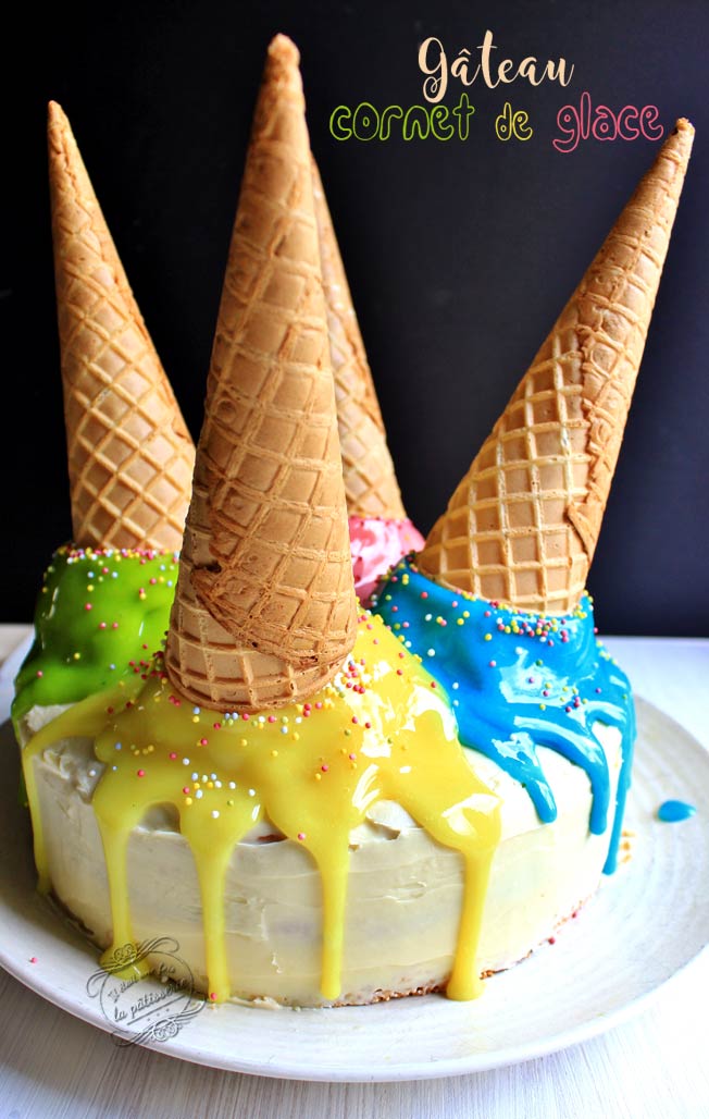 Gâteau d'anniversaire de glace Il était une fois la pâtisserie