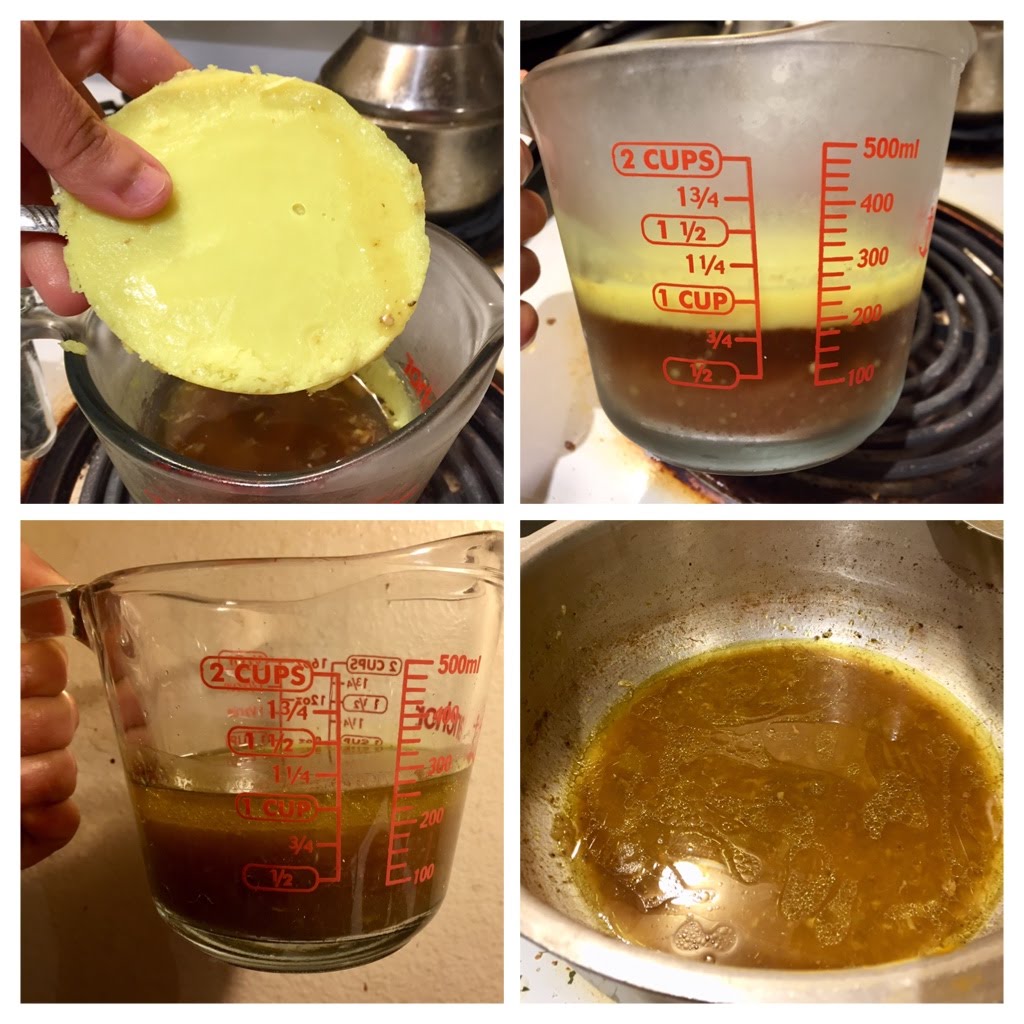 SEPARATING FAT FROM BEEF STOCK