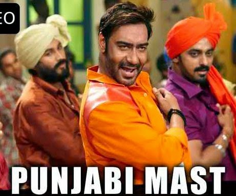PUNJABI MAST Lyrics - Action Jackson | Ajay Devgn & Sonakshi Sinha