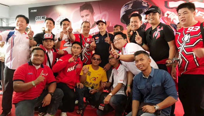 Bertemu Marc Marquez, Komunitas HOBI Bali Jajal Ketangguhan Honda RC213VS