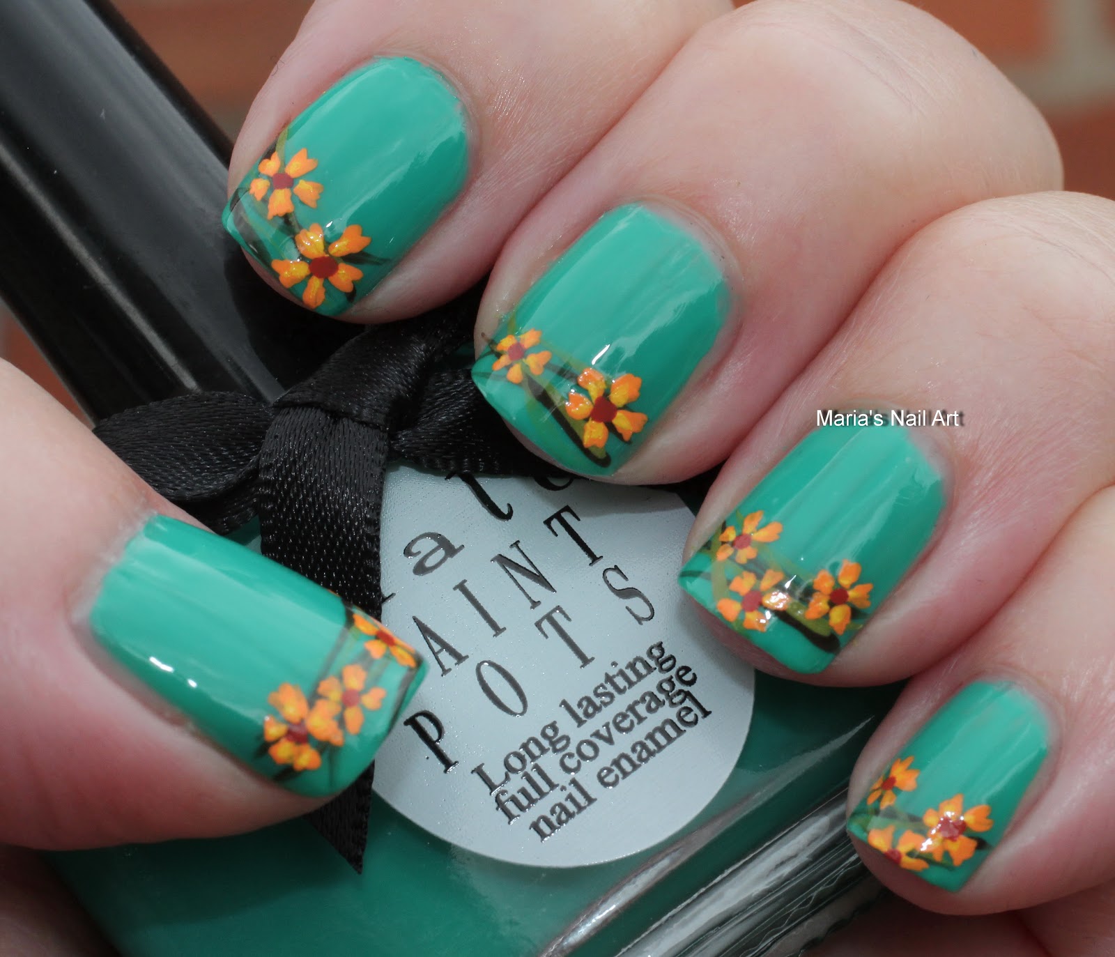 Marias Nail Art and Polish Blog: Ditch the heels and put on some flowers