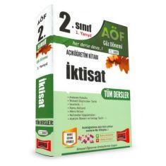 Yargı Açıköğretim 2.Sınıf İktisat Tüm Dersler Güz Dönemi Açıköğretim Kitabı Kod:3007 Yargı Açıköğretim 2.Sınıf İktisat Tüm Dersler Güz Dönemi Açıköğretim Kitabı Kod:3007