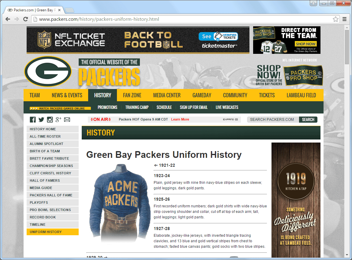 packers official store