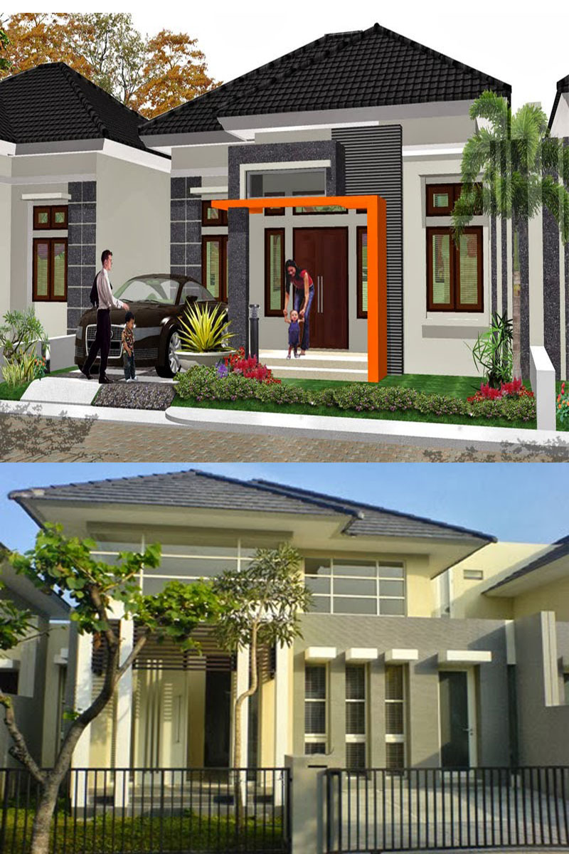 Kumpulan Desain Rumah Minimalis Modern Contoh kombinasi Kumpulan Desain Rumah Minimalis Modern Contoh kombinasi
